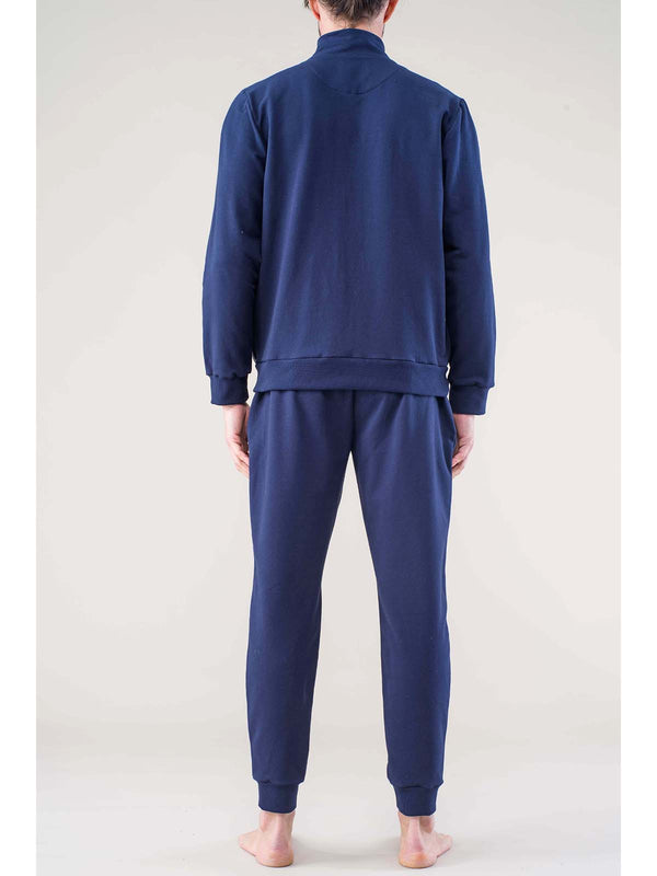 Soft fleece tracksuit with quilt