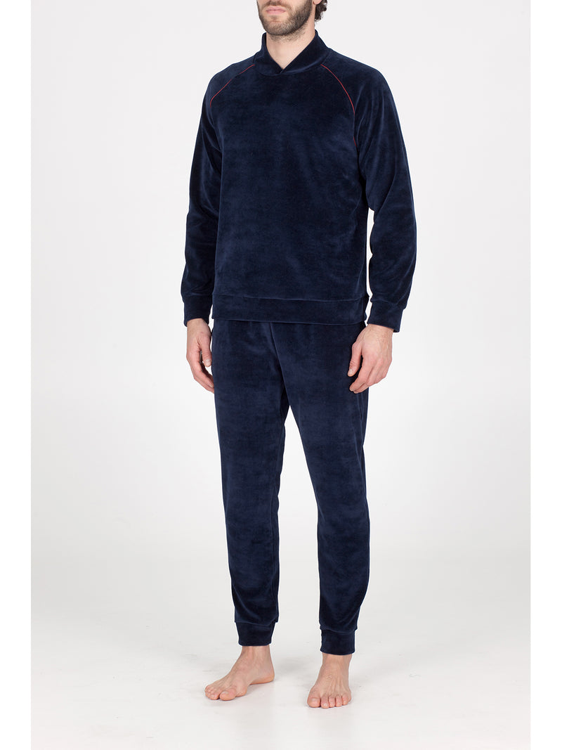 Soft chenille tracksuit