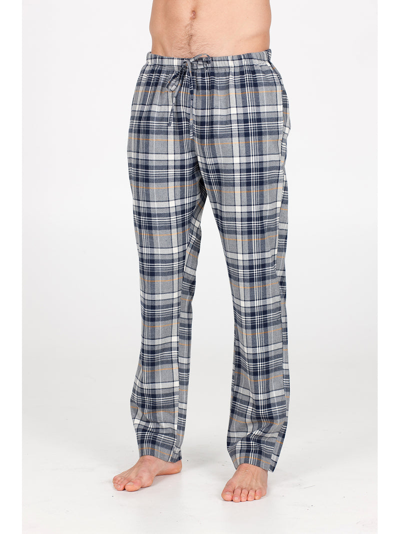Warm pure cotton flannet trousers