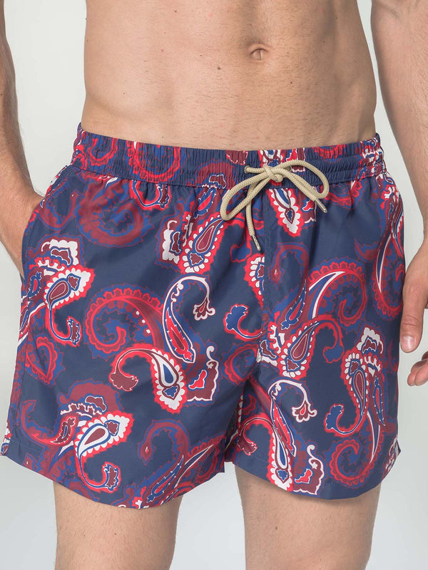 LIGHT MICROFIBRE CANVAS BEACH BOXER SHORTS