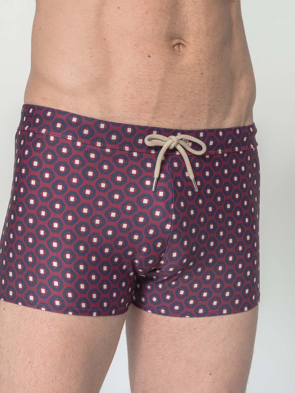 Patterned beach boxers