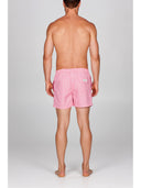 Boxer mare in leggera tela di microfibra Pois Rosa Julipet