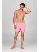Boxer mare in leggera tela di microfibra Pois Rosa Julipet