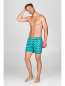 Boxer mare in leggera tela di microfibra artist edition Turtle Gr Julipet