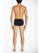 Slip medio in jersey  di cotone makò elasticizzato bipack Blu Notte Julipet