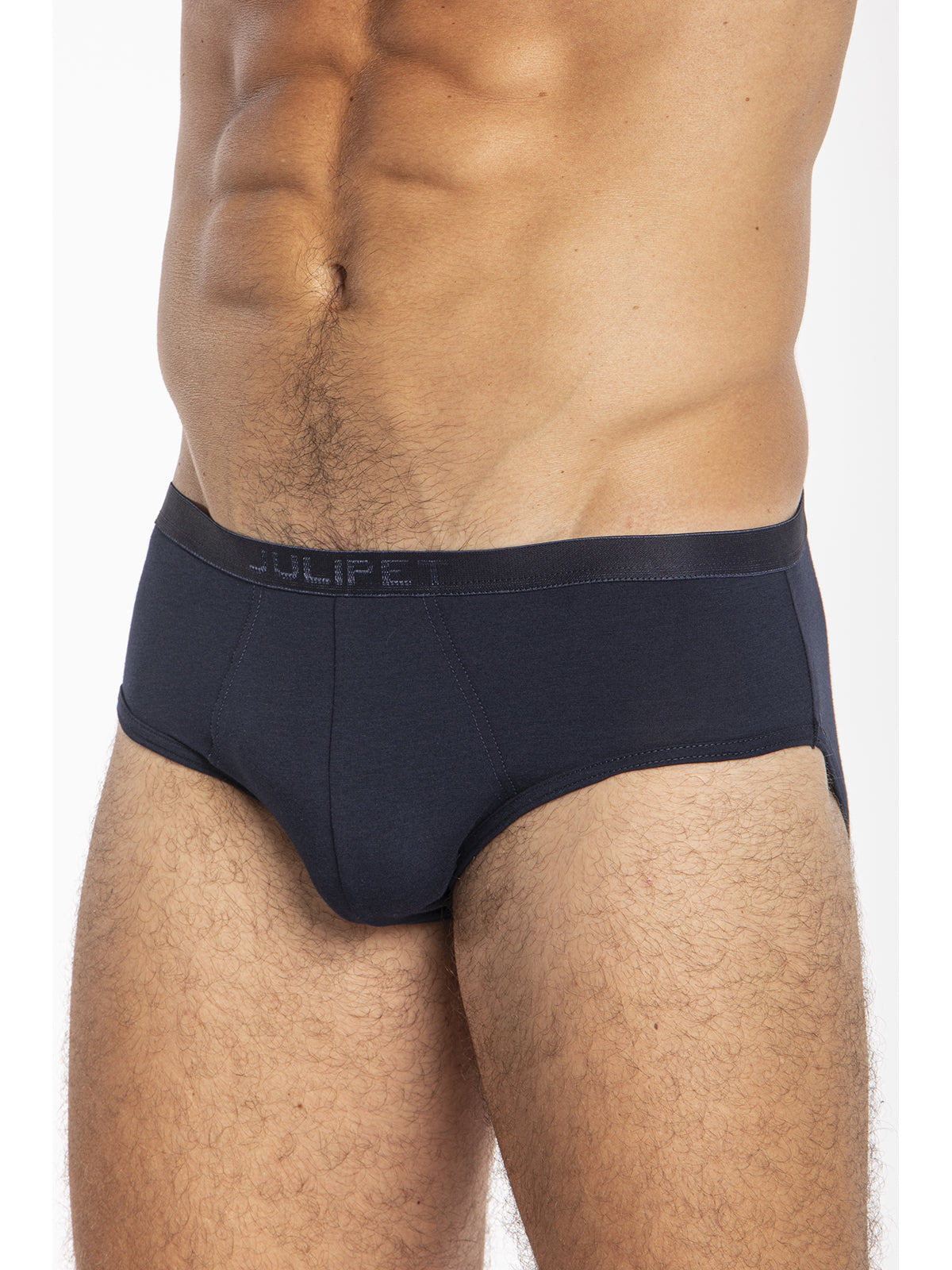 Slip medio in leggero jersey di cotone elasticizzato Blu Notte Julipet