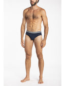 Slip medio in jersey  di cotone elasticizzato taglio moderno e confortevole Blu Navy Julipet