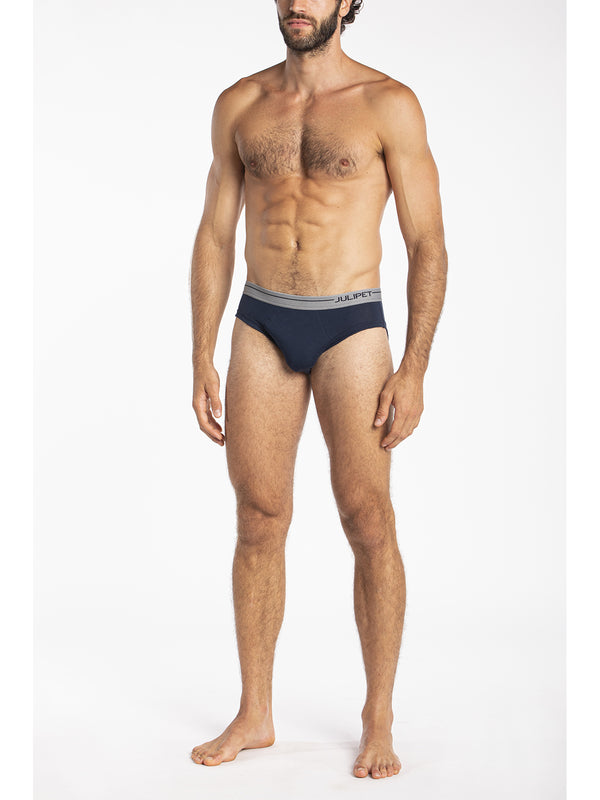 Mini briefs in stretch cotton jersey modern and comfortable cut