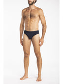 Slip medio in jersey di cotone elasticizzato bipack Blu Notte Julipet