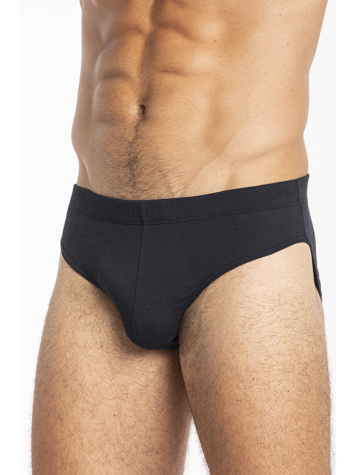 Slip blu in jersey di cotone elasticizzato bipack Blu Notte Julipet