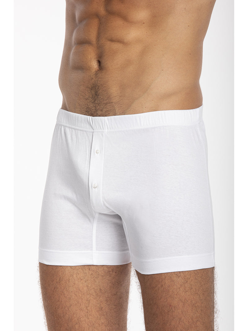 Pure cotton interlock "double knit" boxer shorts