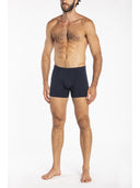 Boxer in leggero jersey di cotone elasticizzato Blu Notte Julipet