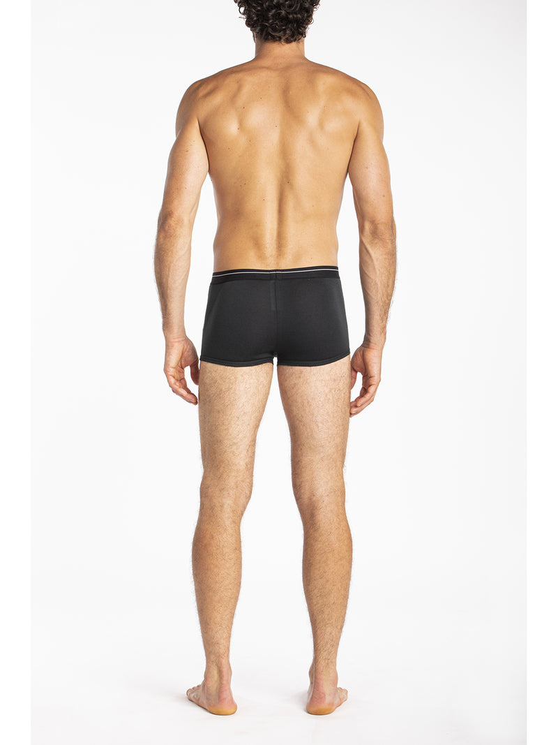 Stretch cotton jersey trunks modern and comfortable cut