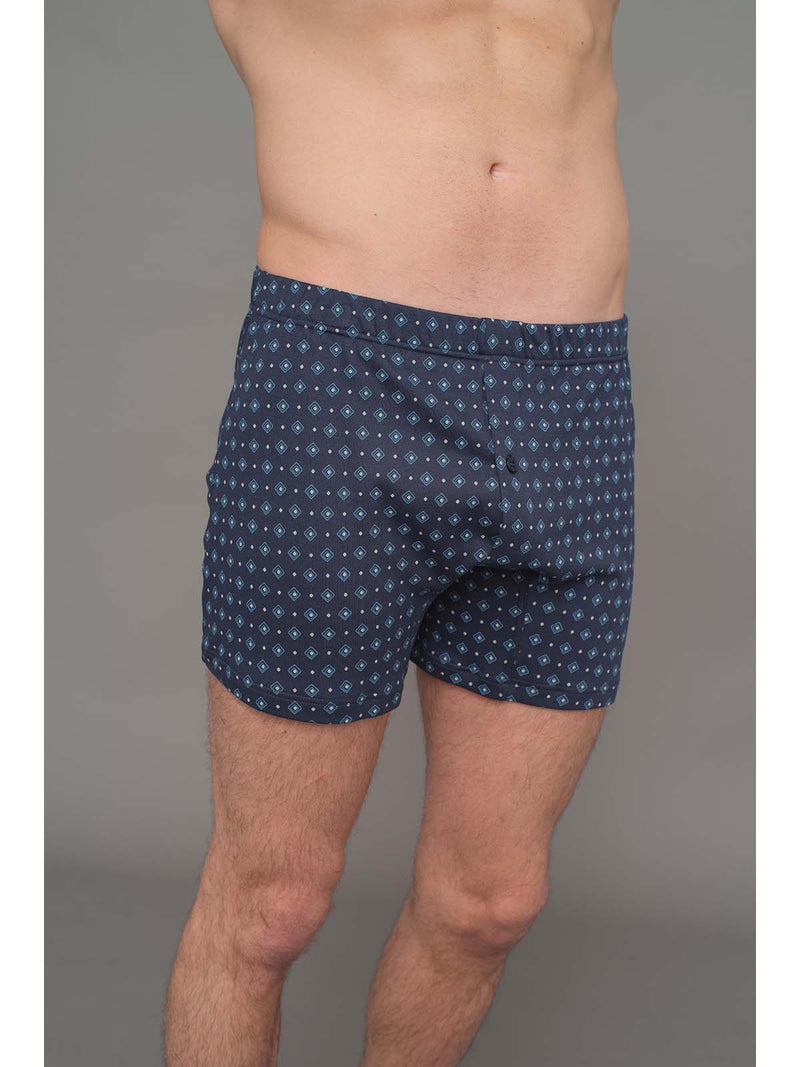 Briefs in light pure cotton interlock boxer