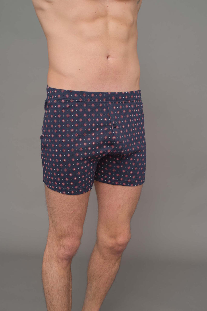 Briefs in light pure cotton interlock boxer