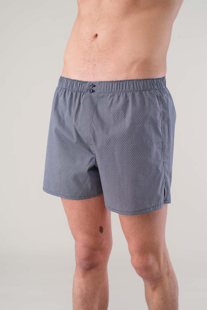 Boxer in pregiato popeline 100% cotone