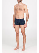 Boxer comfort bipack in cotone bielastico Blu Julipet