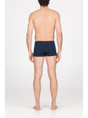 Boxer comfort bipack in cotone bielastico Blu Julipet